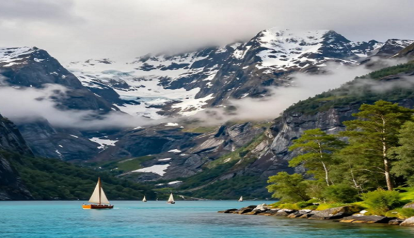 春节湖北老人到北欧旅游-自然奇观与古城探秘-9国纯玩16日游