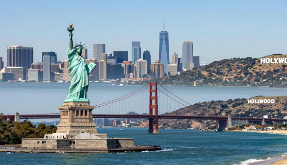 父母第一次从武汉去美国旅游哪家旅行社更可靠-经典18日游